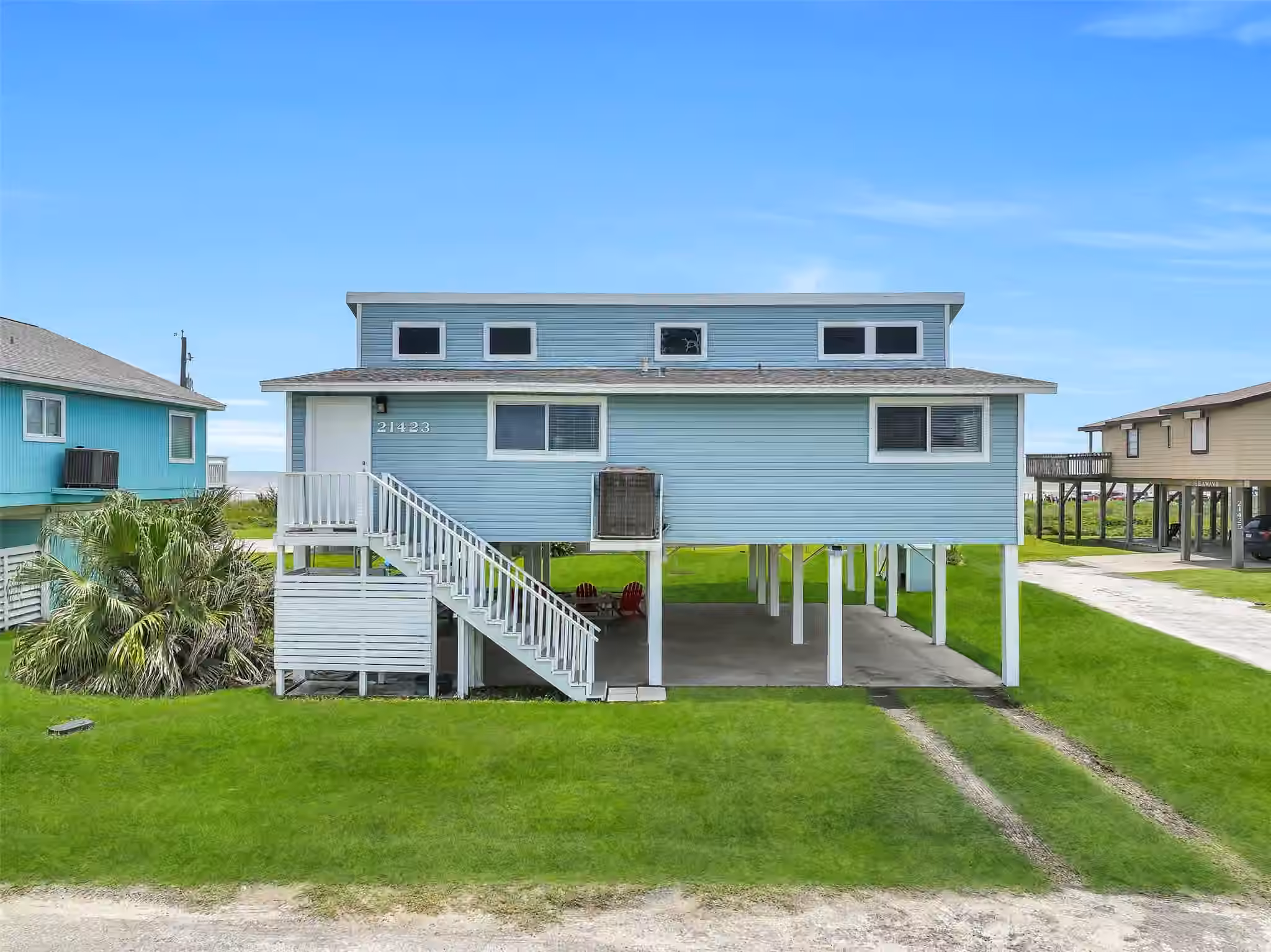 Photo 2 of 21423 Gulf Drive, Galveston, TX