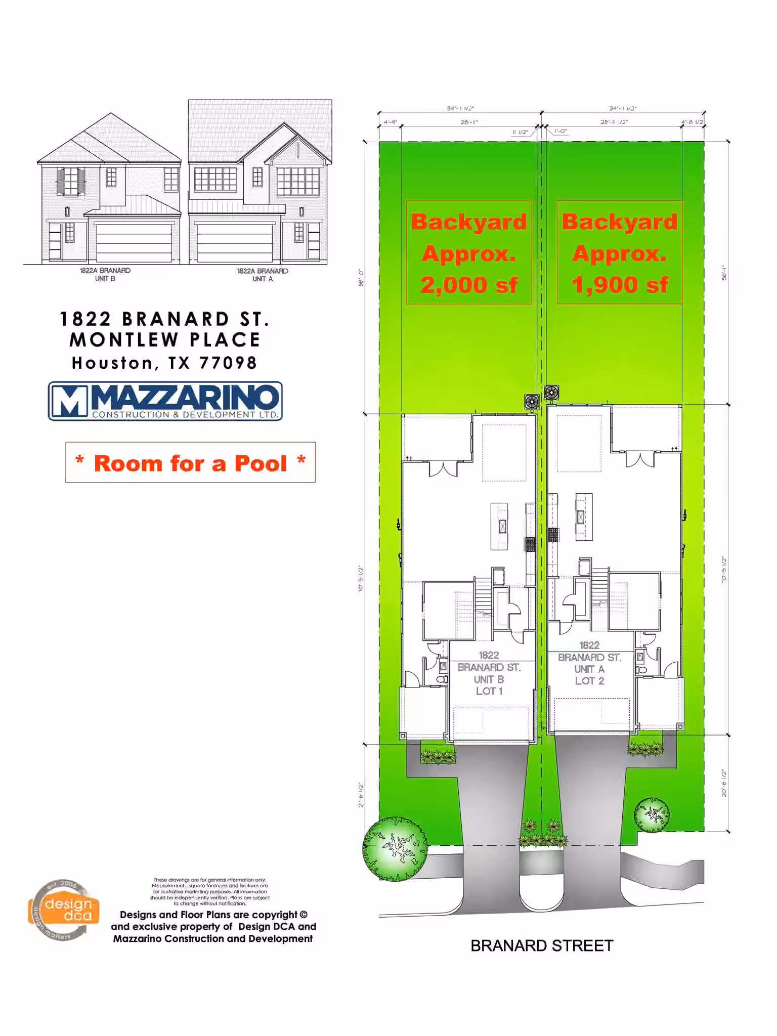 Photo 2 of 1822 BRANARD Street B, Houston, TX