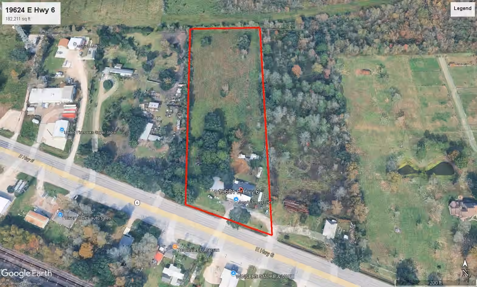 Photo of 19624 E Highway 6, Alvin, TX 77511