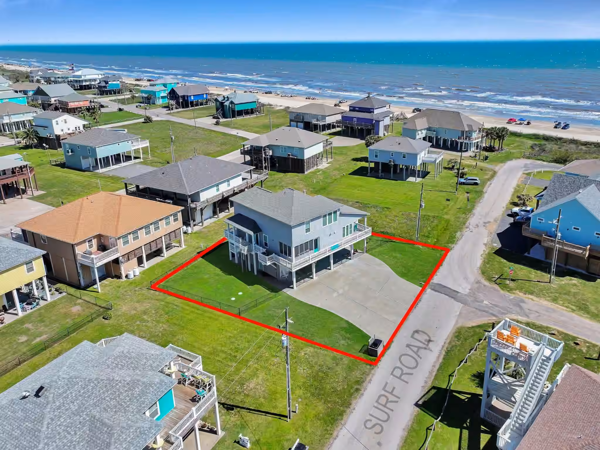 Photo 2 of 878 Surf Road, Crystal Beach, TX