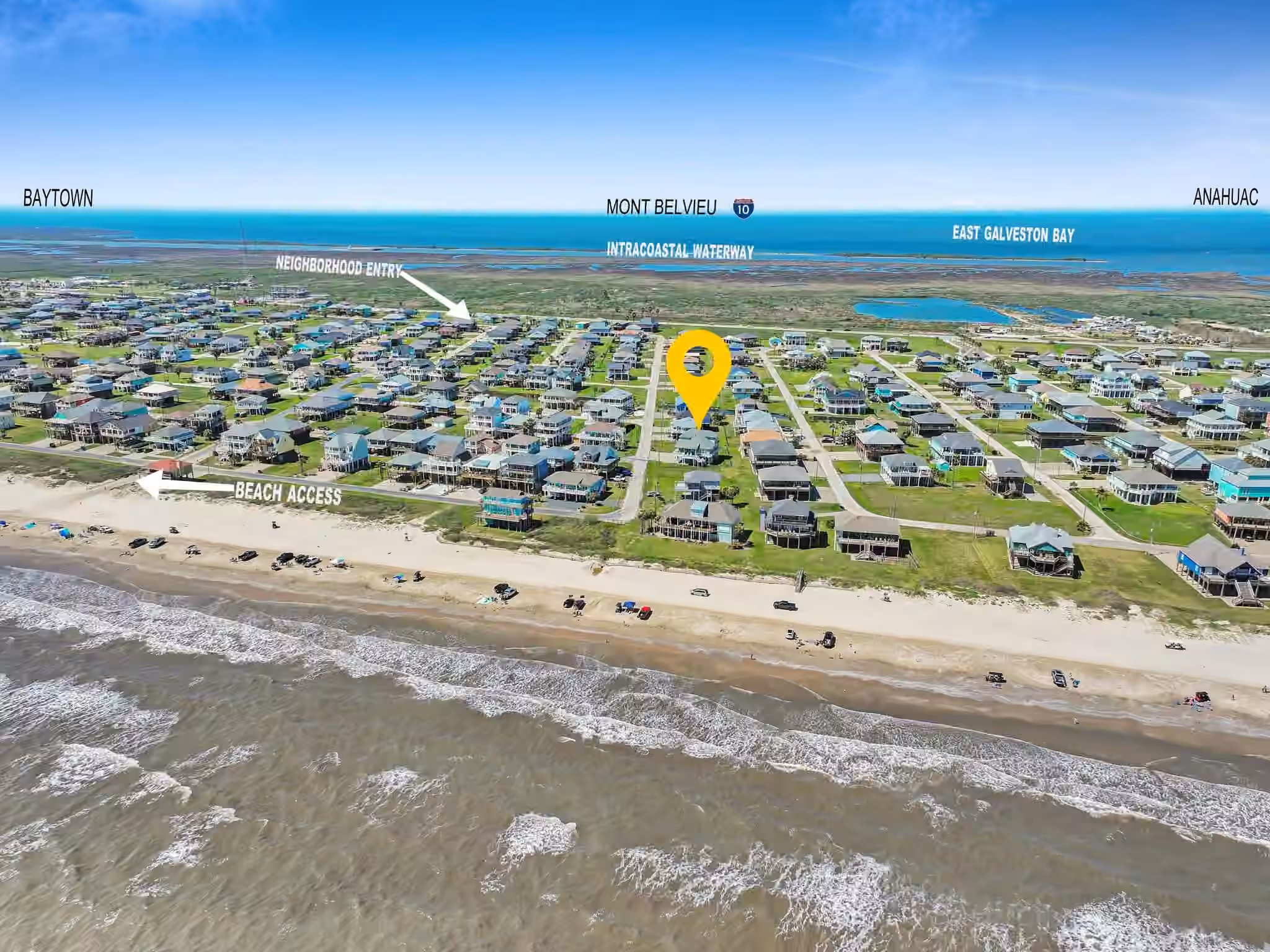 Photo 3 of 878 Surf Road, Crystal Beach, TX