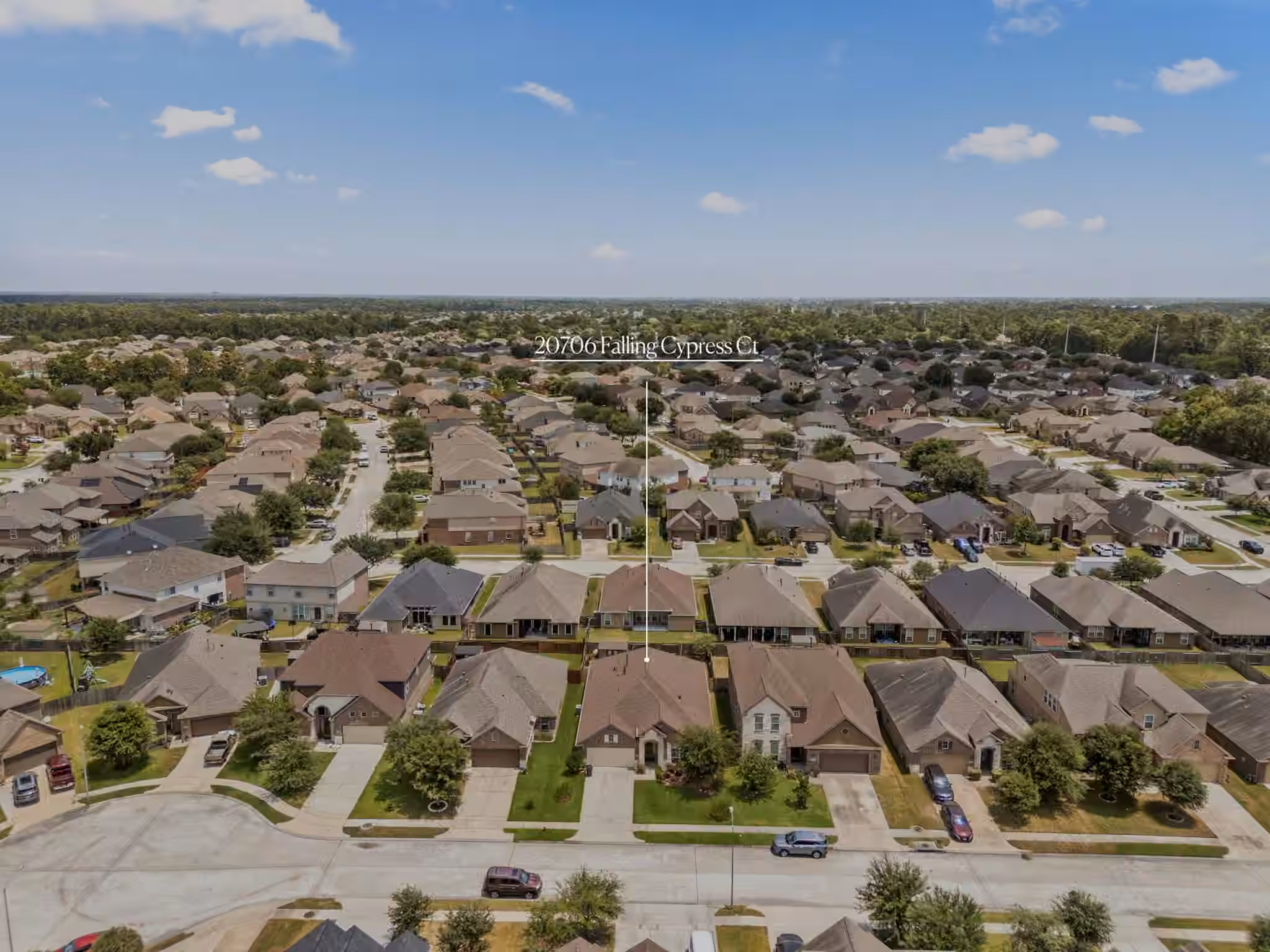 Photo 3 of 20706 Falling Cypress Court, Humble, TX