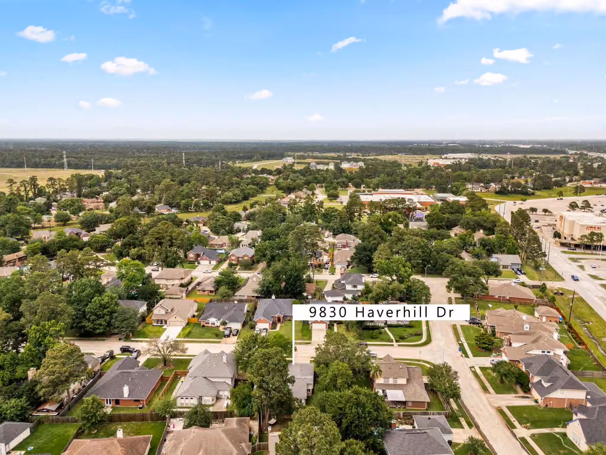 Photo 3 of 9830 Haverhill Drive, Humble, TX