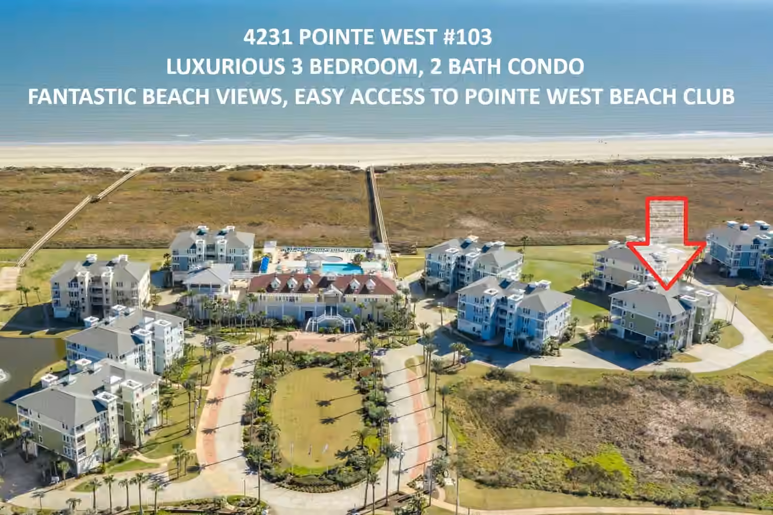 Photo of 4231 Pointe West 103, Galveston, TX 77554