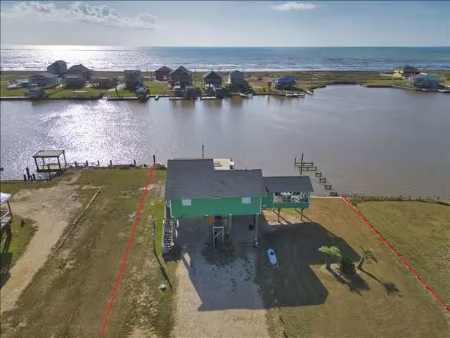 Photo 2 of 456 PR 676 Marina Drive, Sargent, TX