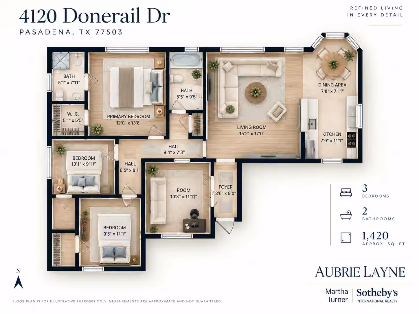 Photo 4 of 4120 Donerail Drive, Pasadena, TX