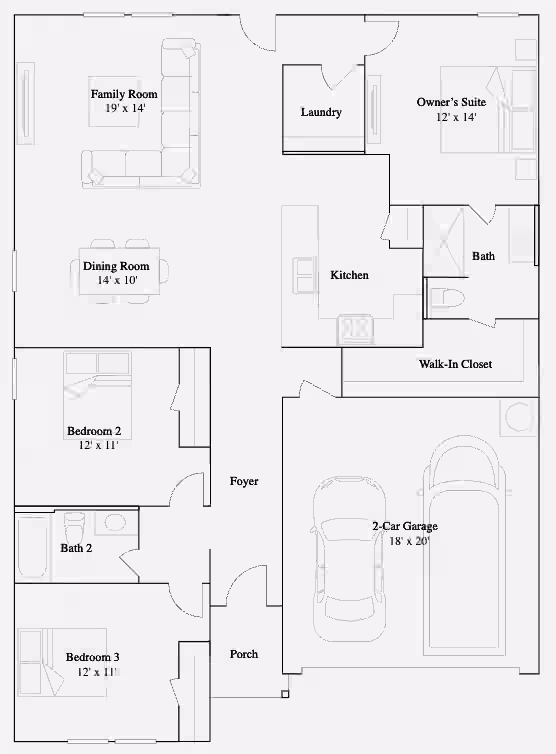 Photo 2 of 18310 Daisy Bluff Street, Crosby, TX