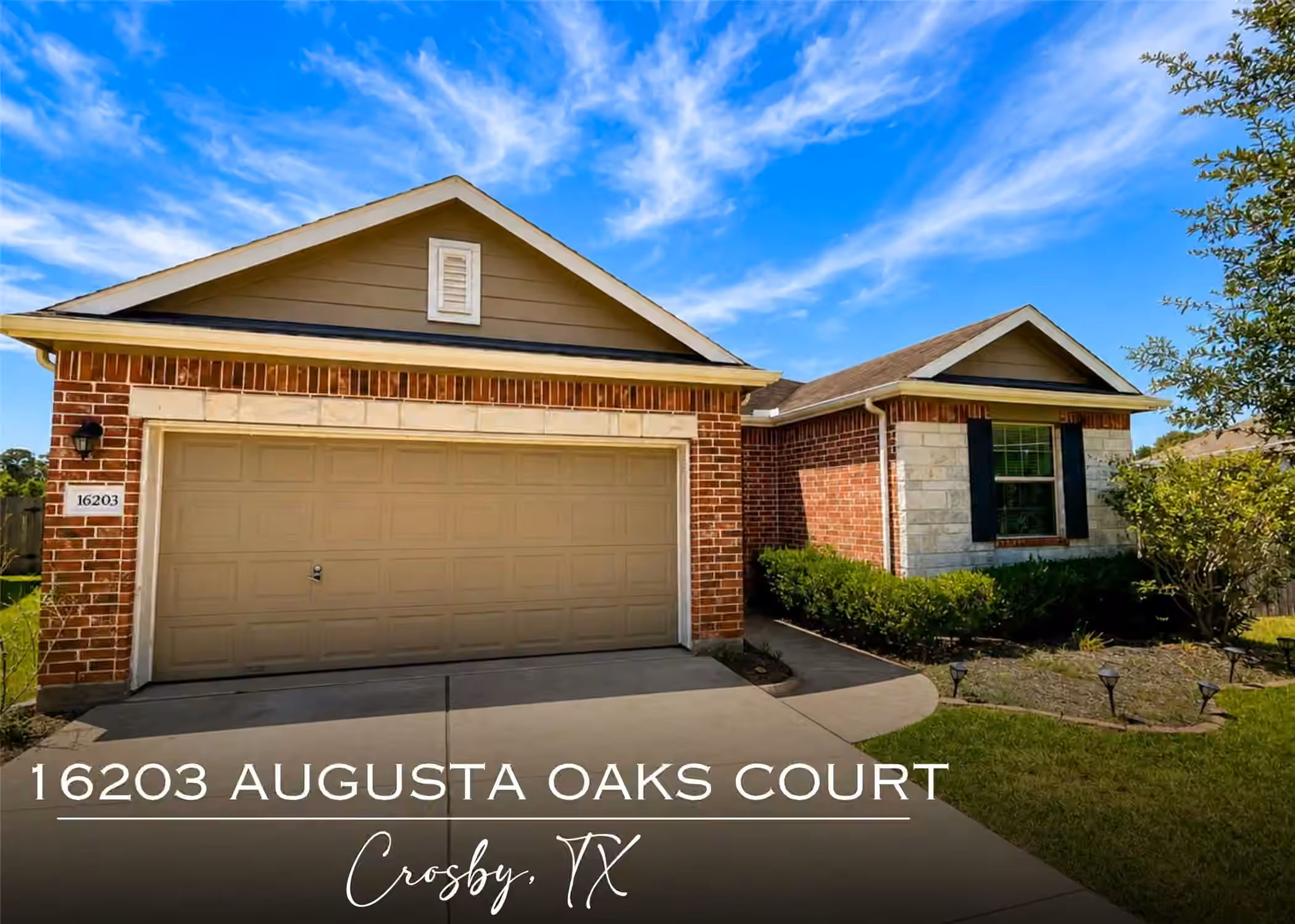 Photo of 16203 Augusta Oaks Court, Crosby, TX 77532