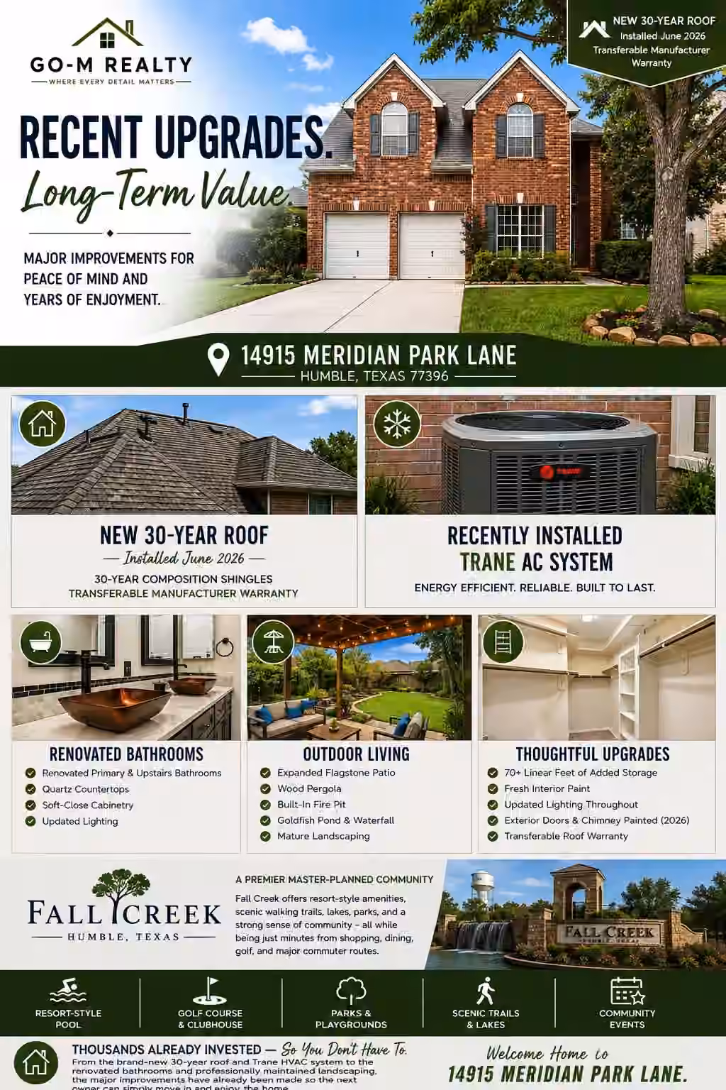 Photo 2 of 14915 Meridian Park Lane, Humble, TX