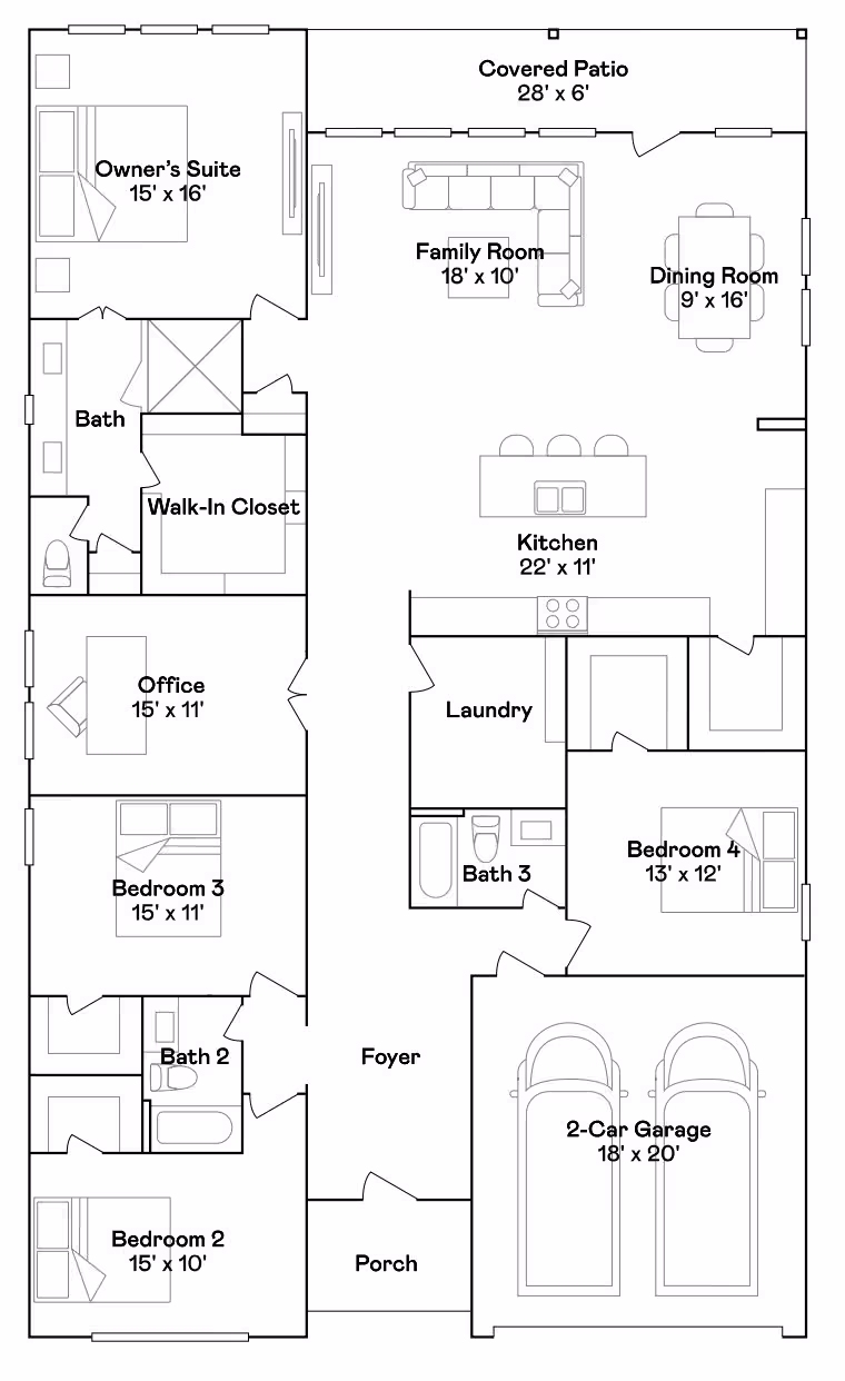 Photo 4 of 27019 West Rustlers Bend, Montgomery, TX